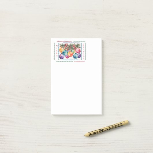 Merry Zuhause Post-It-Notes Post-it Klebezettel (Auf Schreibtisch)