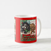 MerryChrsmsPuppies-ClassicWhiteMug 11oz Kaffeetasse (VorderseiteRechts)