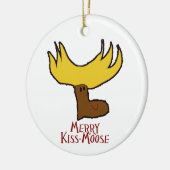 MerryKissMoose Keramikornament (Links)