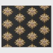 Merrymoore magische Schneeflocke-einzigartiges Geschenkpapier (Flach)