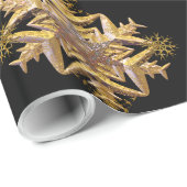 Merrymoore magische Schneeflocke-einzigartiges Geschenkpapier (Rolleneckpunkt)