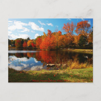 merrymtg -2, Merry-Meeting River Alton NH. Postkarte