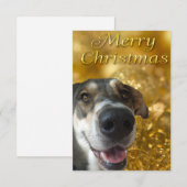 MerryMya Christmas Dankeschön-Karte Dankeskarte (Vorne/Hinten)