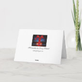 Merseburg Kathedralenorgan Weihnachtskarte Feiertagskarte (Rückseite)