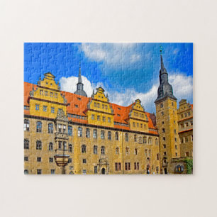 Merseburg Sachsen-Anhalt Deutschland. Puzzle