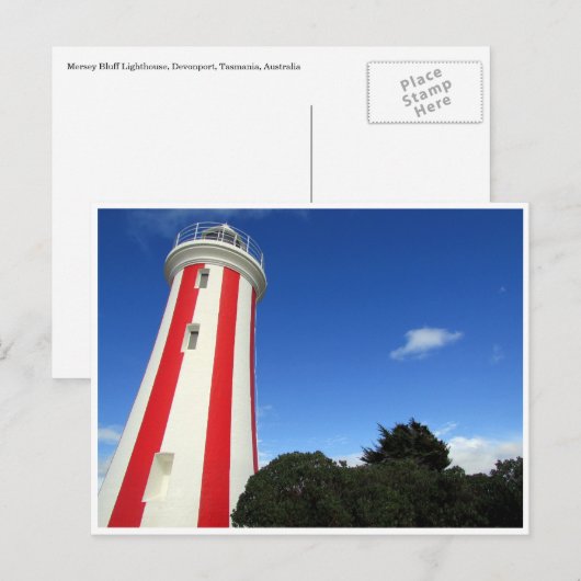 Mersey Bluff Light House Postkarte (Vorne/Hinten)