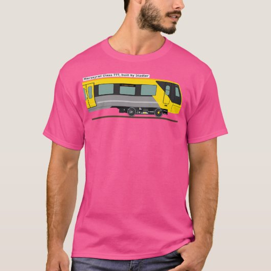 Merseyrail Class 777 Profil T-Shirt (Vorderseite)