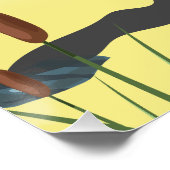 Mersia Insel Essex Reiseplakat Poster (Ecke)