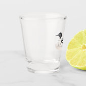 Merssenger Seltene Vogel Shotglas Schnapsglas (Links)