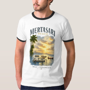 Mertasari Beach Bali Basic Ringel T-Shirt