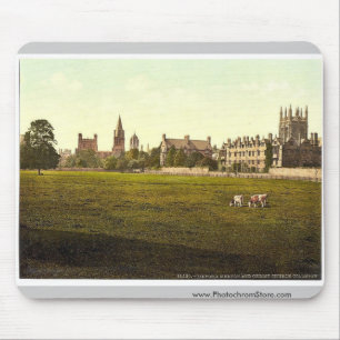 Merton und Christ Church College, Oxford, England Mousepad