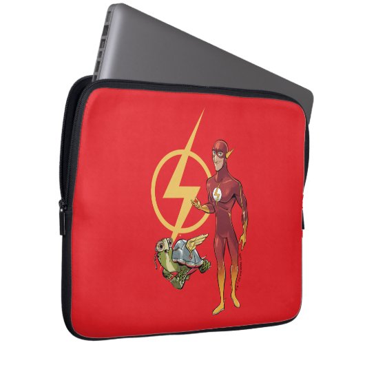 Merton und der Flash Laptopschutzhülle (Vorne Rechts)