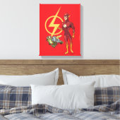 Merton und der Flash Leinwanddruck (Insitu (Schlafzimmer))