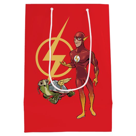 Merton und der Flash Mittlere Geschenktüte (Rückseite)