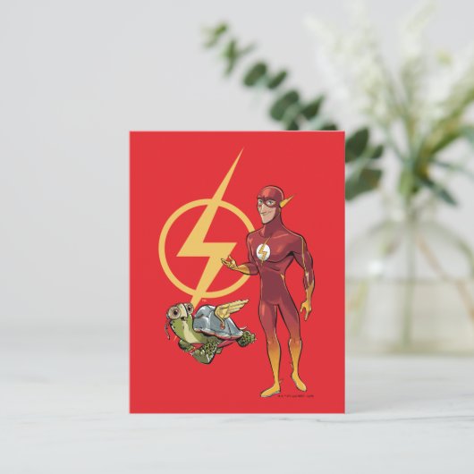 Merton und der Flash Postkarte (Stehend Vorderseite)