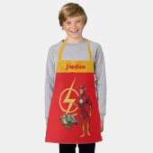 Merton und der Flash Schürze (Getragen)