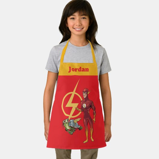 Merton und der Flash Schürze (Insitu)