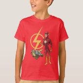 Merton und der Flash T-Shirt (Vorderseite)