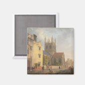 Merton Uni, Oxford, 1771 (Öl auf Leinwand) Magnet (Vorderseite/Rückseite)