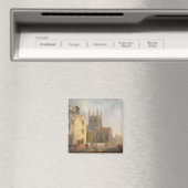 Merton Uni, Oxford, 1771 (Öl auf Leinwand) Magnet (In Situ (Geschirrspüler))