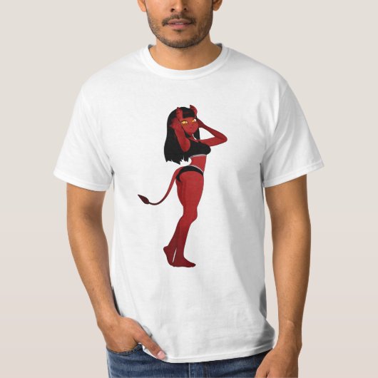 Meru den Succububus niedlich T-Shirt (Vorderseite)