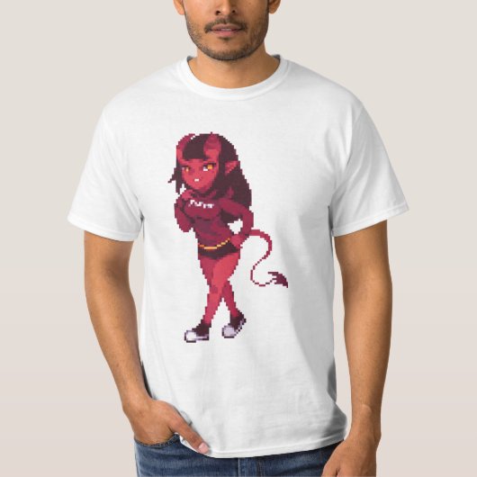 Meru the Succubus Animes T-Shirt (Vorderseite)