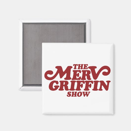 Merv Griffin Show Merchandise Magnet (Vorderseite/Rückseite)
