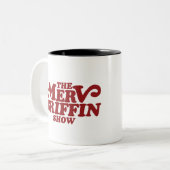 Merv Griffin Show Merchandise Zweifarbige Tasse (Vorderseite Links)