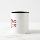 Merv Griffin Show Merchandise Zweifarbige Tasse (Mittel)