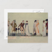 Merveilleuse... unübertreffliche Promenade Postkarte (Vorne/Hinten)