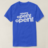 Mervyns Open Open Geschenk Halloween Thanksgi T-Shirt (Design vorne)
