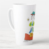 "Meryl" - Tuning in Yoga Latte Tasse (Linke Ecke)