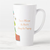 "Meryl" - Tuning in Yoga Latte Tasse (Rechts)