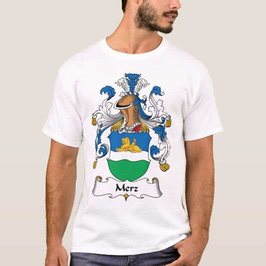Merz Familienwappen T-Shirt (Vorderseite)