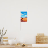Merzouga Marokko Kunstgeschichte Poster (Küche)