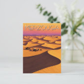 Merzouga Marokko Wüstenreise Postkarte (Stehend Vorderseite)