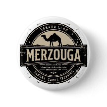 Merzouga Sahara Camel Ride Vintage Badge | Retro M