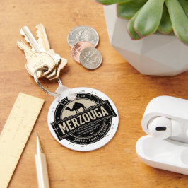 Merzouga Sahara Camel Ride Vintage Badge | Retro M Schlüsselanhänger