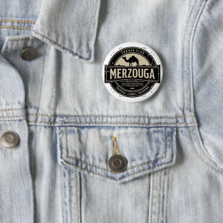 Merzouga Sahara Kamelritt Vintage Abzeichen | Retr Button