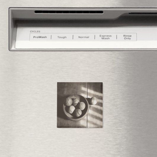 MES01BWD2 Baseball Bowl.tif Magnet (In Situ (Geschirrspüler))