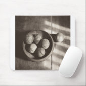 MES01BWD2 Baseball Bowl.tif Mousepad (Mit Mouse)