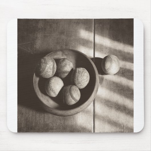 MES01BWD2 Baseball Bowl.tif Mousepad (Vorne)