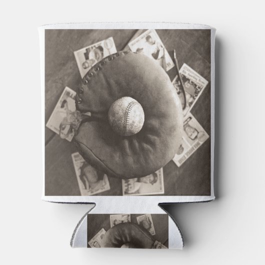 MES01BWD3 Baseball-Karten.tif Dosenkühler (Rückseite)