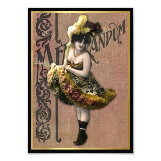 Mes Amis Cancan Dancer 2 Foto Print (Vorne)
