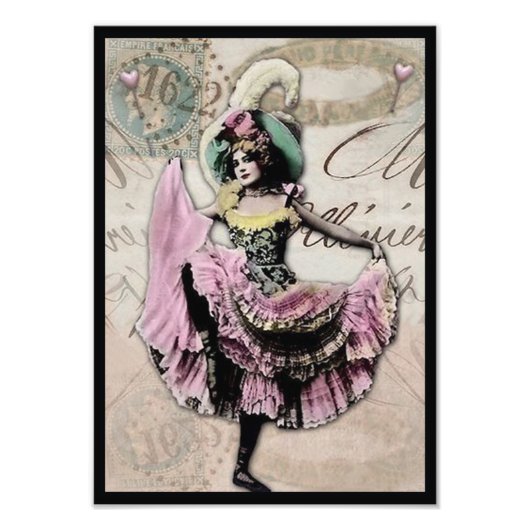 Mes Amis Cancan Dancer 3 Photo Print Fotodruck (Vorne)