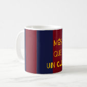 MÉS QUE UN CLUB mug Kaffeetasse (Vorderseite Links)