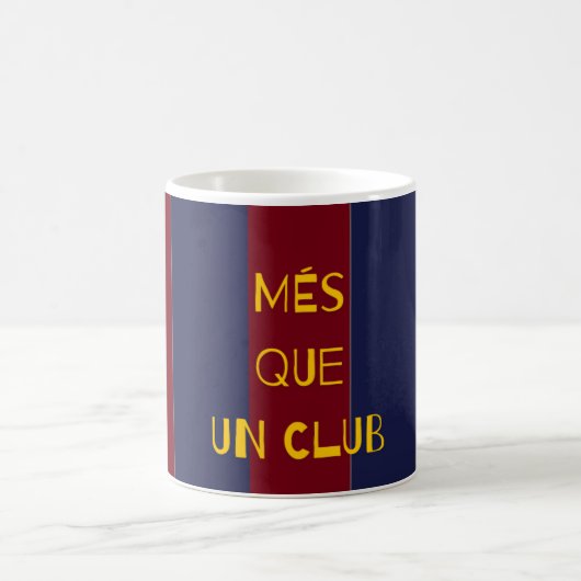 MÉS QUE UN CLUB mug Kaffeetasse (Mittel)