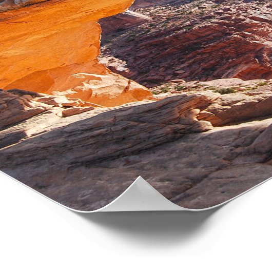 Mesa Arch at Sunrise, Utah Poster (Ecke)