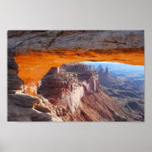 Mesa Arch at Sunrise, Utah Poster (Vorne)