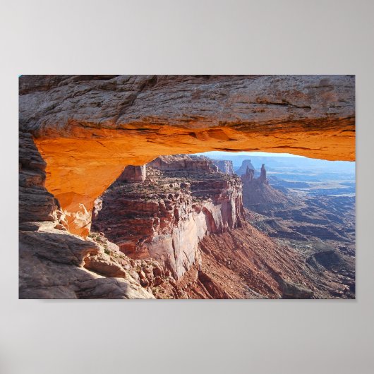 Mesa Arch at Sunrise, Utah Poster (Vorne)